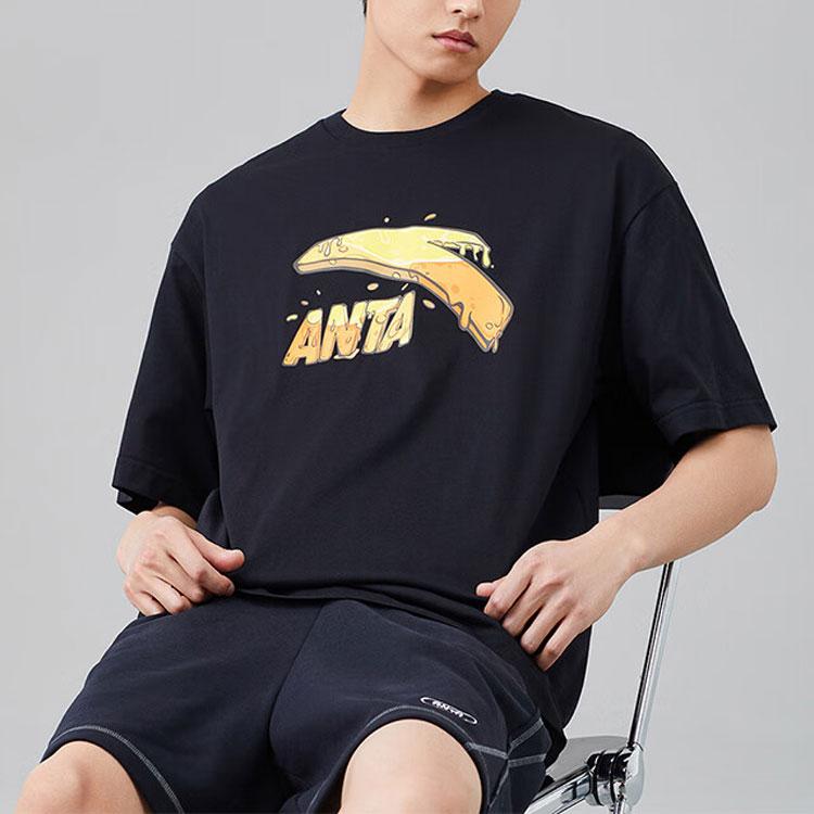 Anta Life Collection T Shirt Unisex Basic Black 972328114-6