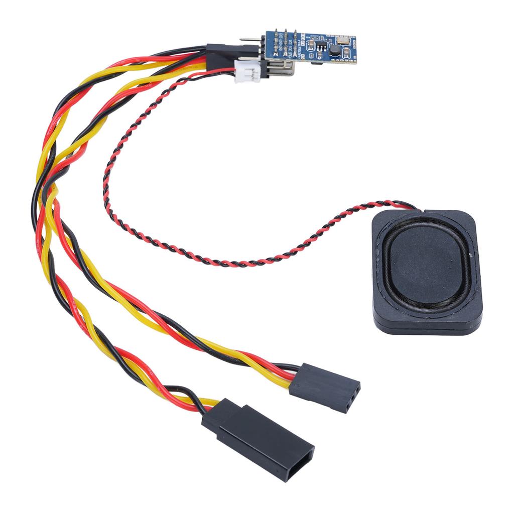 Симулятор звука двигателя радиоуправляемой машины Модуль имитации звука двигателя для радиоуправляемого краулера масштаба 1:28, 1:24, 1:18