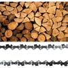 2X 12 Inch (30 cm) Chainsaw Chains, Replacement Chain Saw Chain fit, .043"(1.1 mm) Gauge, 45 Drive Links