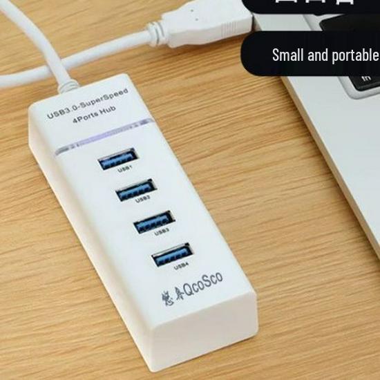 Семипортовая USB 3.0 док-станция и концентратор с сетевым фильтром
