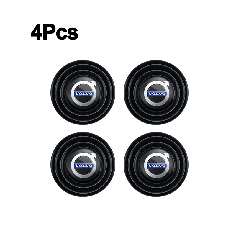 AALV1 4/8/12Pcs Car Door Shock Absorption Gasket Shockproof Pad Accessories For Volvo S80L C70 CX70 V60 XC90 S60 XC60 V70 S90 AWD V90