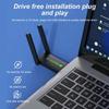 USB Сетевая карта Двухдиапазонная 2.4 ГГц/5 ГГц Беспроводной приемник-передатчик Для настольного ПК, ноутбука