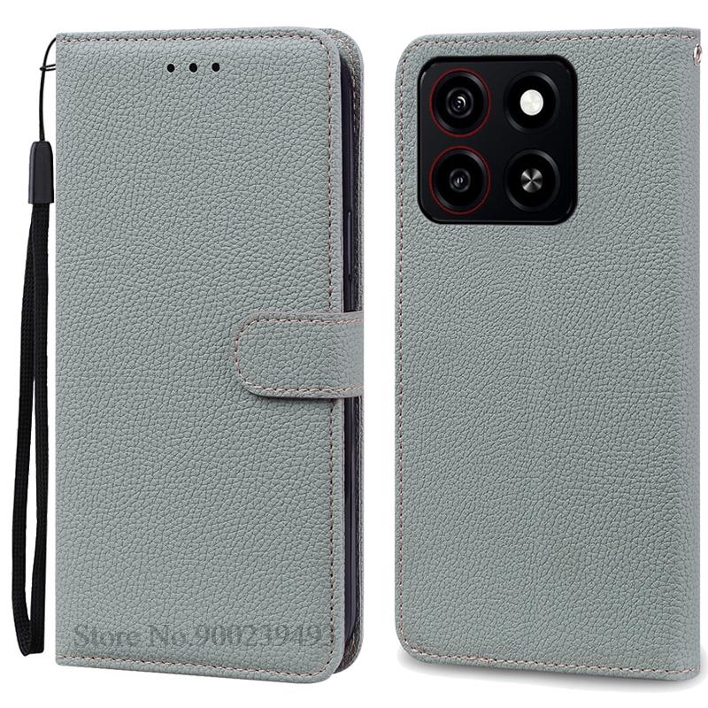 Для ZTE Blade A35 задняя крышка телефона чехол для ZTE Blade A35 чехол мягкий силиконовый кошелек кожаный флип-чехол для ZTE Blade A35 Fundas