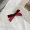 10/20Pcs Christmas Velvet Bows Small Wreath Bow Decoration Handmade DIY Crafts Wine Red Bows Xmas