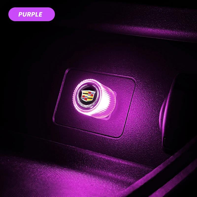 Mini USB LED Car Light Auto Interior Atmosphere Light for Cadillac SRX Escalade CTS BLS ATS DTS XTS SLS XLR V Deville CT5