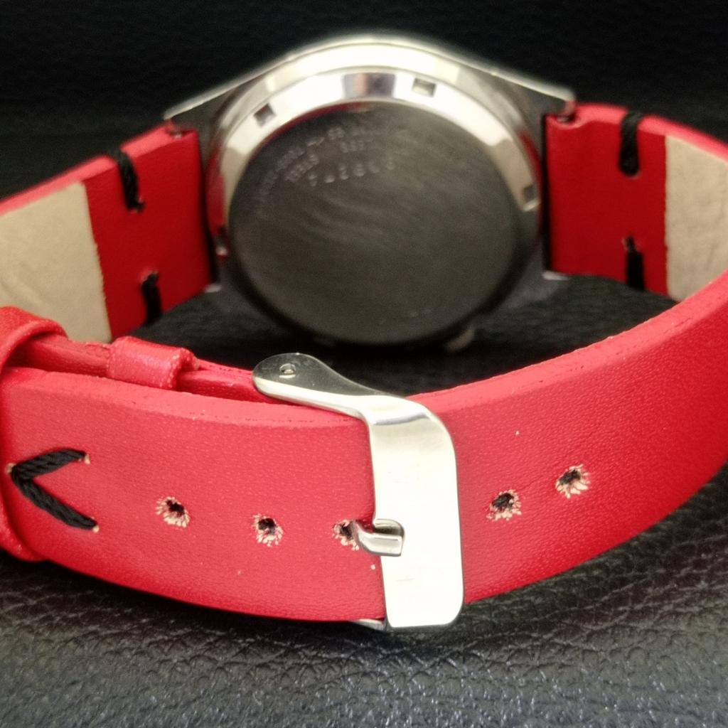 Б/У винтажные мужские часы SEIKO 5 AUTOMATIC 7S26A из Японии с красным циферблатом a435008-2 R122-a435008