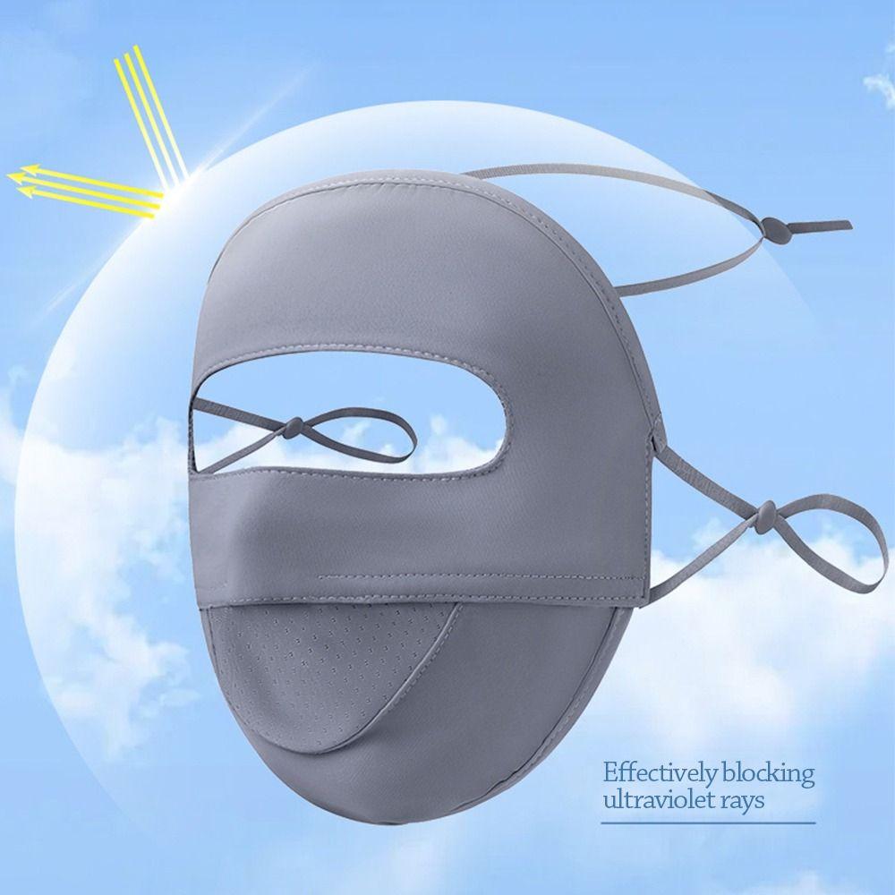 Quick Drying Sunscreen Mask Sun Protection Cycling Face Mask Fashion Face Cover Outdoor
