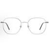 Gucci GG1125OA-003 Серебряные Металлические Оправы для Очков для Мужчин и Женщин - Роскошные Оптические Очки