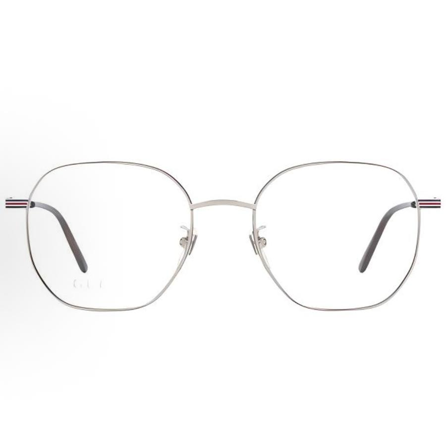 Gucci GG1125OA-003 Серебряные Металлические Оправы для Очков для Мужчин и Женщин - Роскошные Оптические Очки