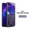 Магнитный чехол-слайдер для телефона Motorola Edge 50 Pro, с подставкой, противоударный, защитный чехол для G84 G73 G54 iPhone 17 Samsung S26