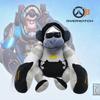 Большая плюшевая игрушка Overwatch Уинстон Горилла Кукла Рождественский подарок на день рождения 26*23см