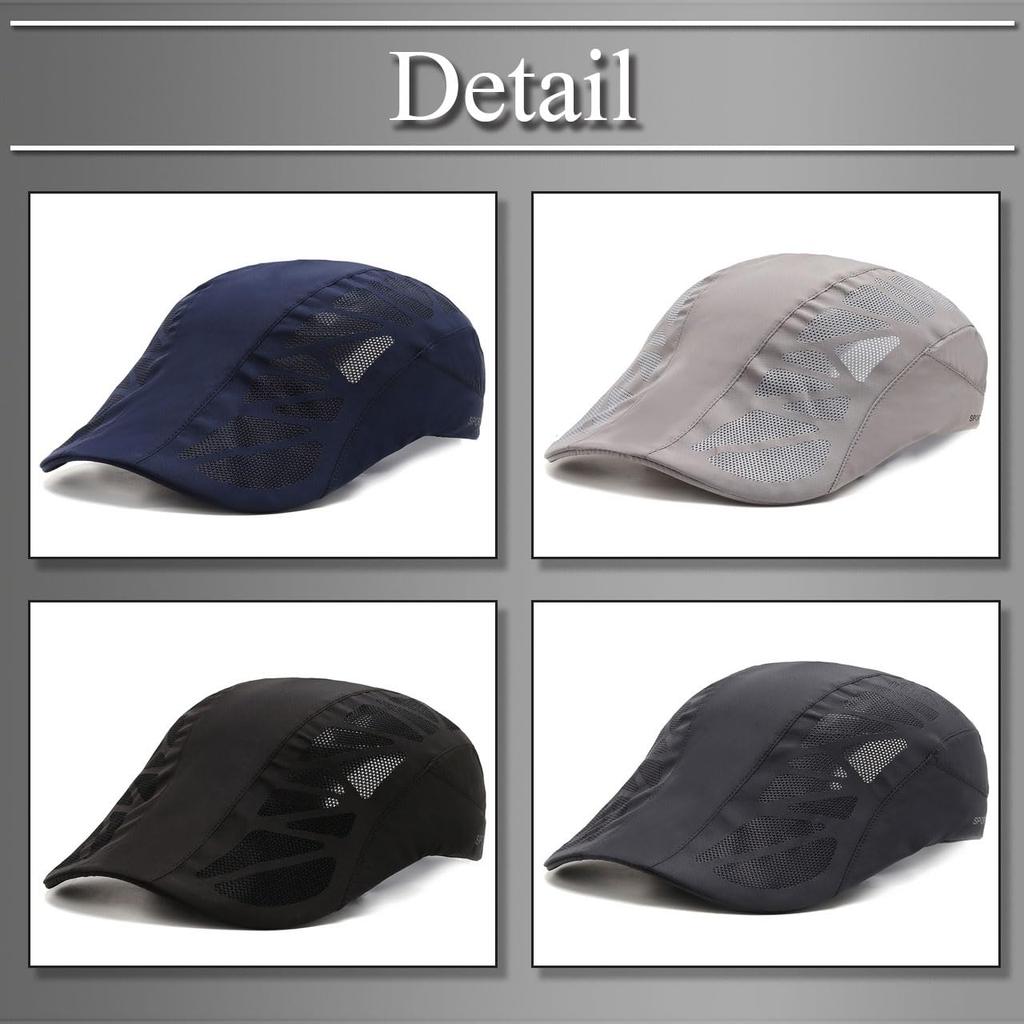 Buzz Selection CAP214 Охотничья Легкая Мужская (военно-морской флот) Кепка, Стильная, Спортивная, Сетчатая, Быстросохнущая,