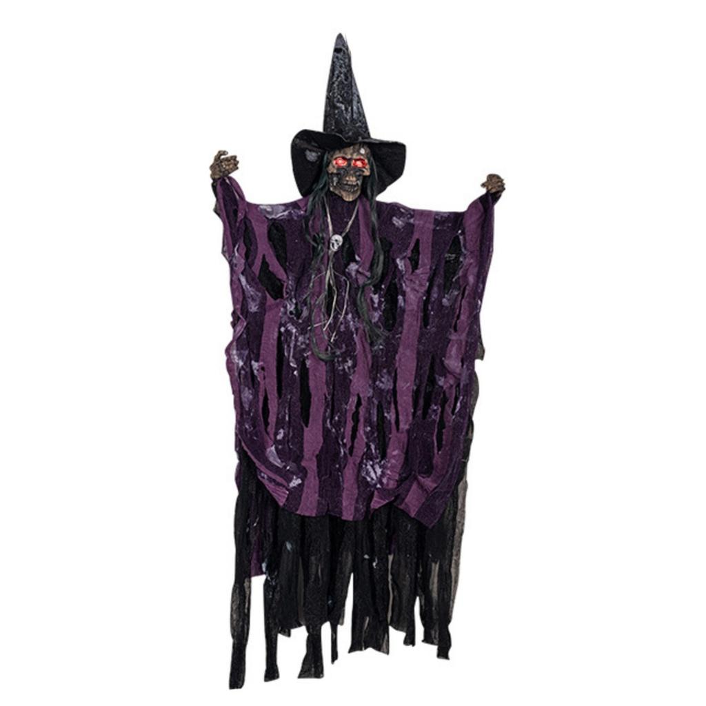 Звук и свет Хоррор Атмосфера Украшение Подвесной Электрический Подвес в виде Шляпы