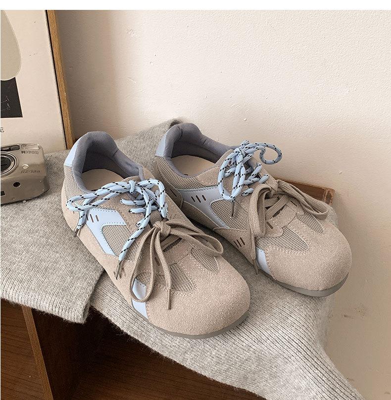 Fashion Commuter Retro Platform Forrest Gump Training Shoes Women's 2025 New Spring and Autumn Lightweight Low-top Casual Sports Shoes