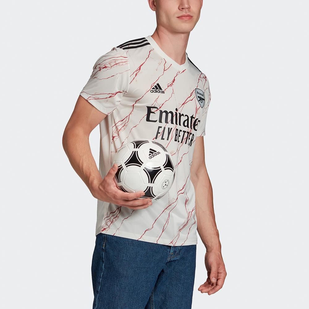 Adidas Arsenal Away Fan Edition Casual Sports Jersey Short Sleeve T-Shirt Men Tops White EH5815