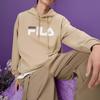 Fila Повседневное Свободное Простое Классическое Худи с Логотипом Унисекс Худи Хаки F51U238298FLK