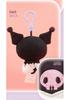 Плюшевый кулон Sanrio Kuromi в форме сердца - Брелок для детской сумки Подарок