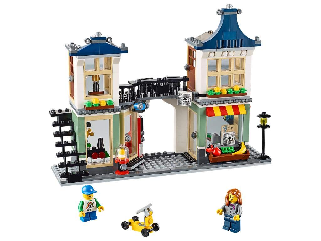 LEGO Магазин игрушек Creator и магазин Small Town Shop 31036