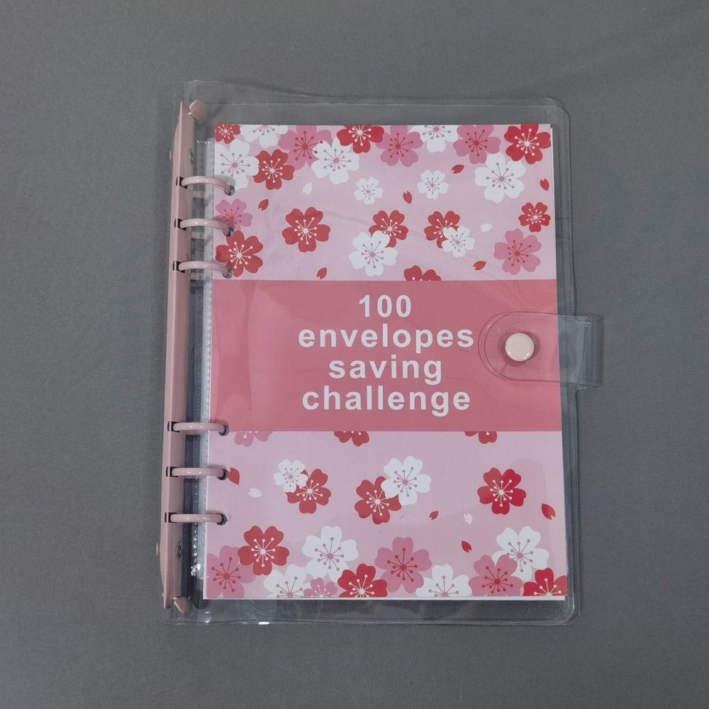100 Envelope 100 Envelope Savings Challenge A5 Budget Binders Set Couple Money Savings