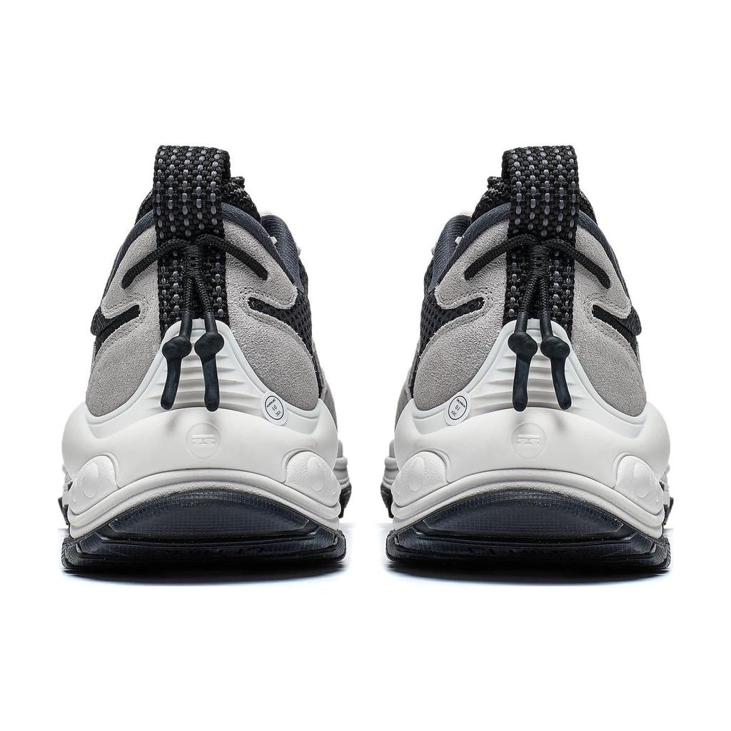 Li Ning CF Trail Series Star Track нескользящие износостойкие низкие спортивные повседневные туфли мужские кроссовки черные серые AGLT073-3