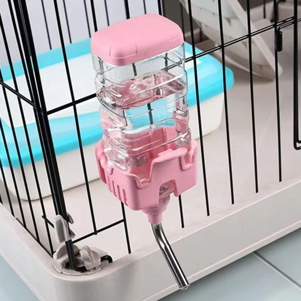 Leak-Proof Animal Water Bottle No-Drip Dog Water Dispenser for Crates/Cages Accessories