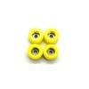 1/4Pcs Urethane Fingerboard Wheels PU+Metal Finger Skate Board Accessory Durable Bearing Wheel
