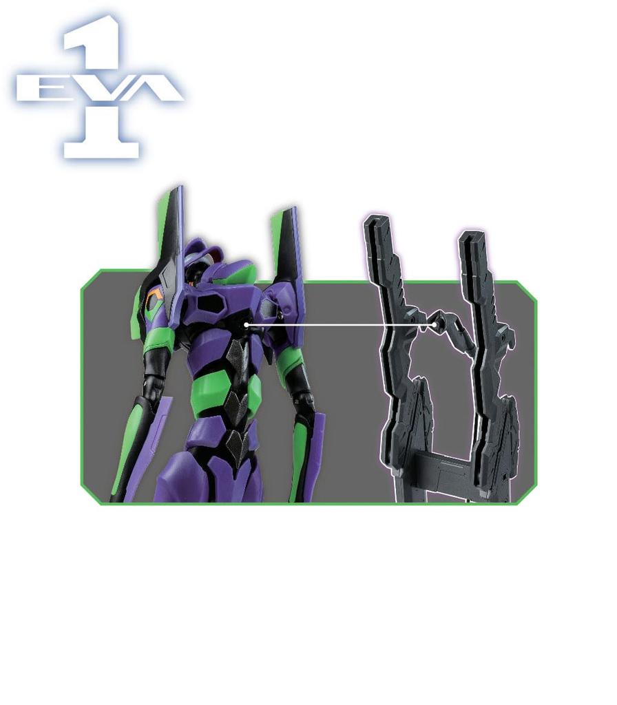Doyusha Evangelion: New Theatrical Edition AMK Series EVA-01 Evangelion Unit-01, Approximately 20cm Tall, Pre-painted Plastic Model