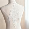 Soft Mesh, Bone-Piercing Lace Flower Fabric, High-End Wedding Dress Applique Patch, Handmade Diy Lace Accessories
