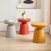 Household Plastic Round Tea Table Small Family Living Room Small Size Side Table Balcony Modern Simple Tea Table