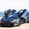1/24 масштаб McLaren 720S спортивный автомобиль литой модели игрушки имитация литой машины со звуком и светом инерционный механизм декоративные игрушки мальчики подарок