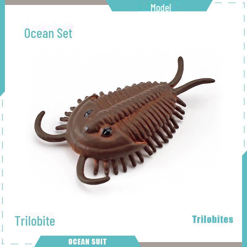 Набор моделей морских животных: Акула, черепаха, дельфин, кит, пингвин, краб и существа морского дна