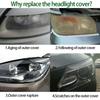 Для Volkswagen VW Polo MK5 Дорестайлинг 2010-2013 Прозрачный корпус Передние фары Линза Оболочка Крышка Плафон