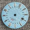 33,5 мм небесно-голубой белый черный циферблат часов стрелки подходят NH34A NH34 GMT автоматический механизм аксессуары для часов комплект деталей