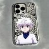 Чехол для телефона с персонажем Killua из аниме Hunter X Hunter для Samsung Galaxy S25 S24 S23 S22 S21 S20 Note20 FE Ultra Edge Plus 4G 5G Прозрачный