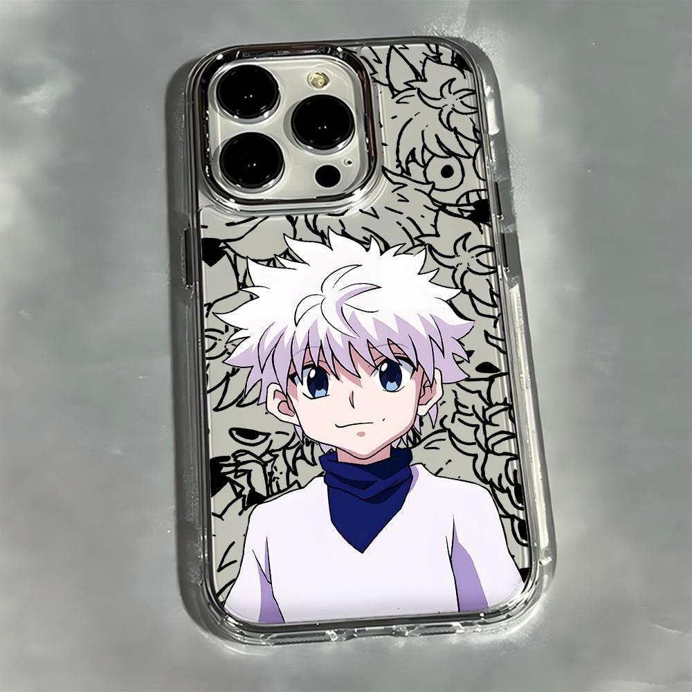 Чехол для телефона с персонажем Killua из аниме Hunter X Hunter для Samsung Galaxy S25 S24 S23 S22 S21 S20 Note20 FE Ultra Edge Plus 4G 5G Прозрачный