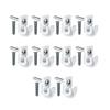 10pcs Ceiling Hooks Screw In Hooks Flower Hanging Hook Heavy Duty Hooks Simple To Use for Secure & Stable Installation