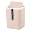 Lightweight Storage bucket 360 Degree Shake cover Trash can Sundries Barrel Mini Small Waste Bin