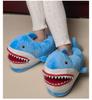 Забавный рисунок акулы пушистая домашняя обувь 44 45 унисекс тапочки в форме рыбки женские зимние теплые забавные 3D животные обувь домашние тапочки