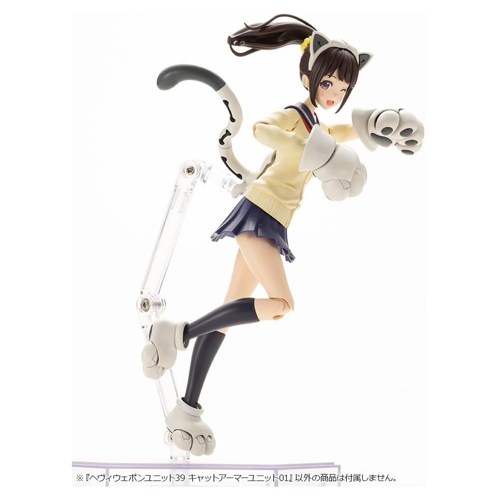 Kotobukiya M.S.G Модуль Тяжелого Вооружения 39 Кошачья Броня Модуль 01 Модель Без Масштаба Примерно 67 мм
