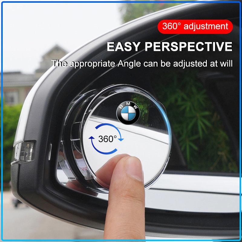 Для BMW E60 E46 E39 E38 E90 E36 F30 E30 E31 E34 F10 E87 E92 E91 E53 E70 X1 X5 X3 X6 Регулируемый 360 Градусов Зеркало Заднего Вида Угол Мертвой Зоны Автомобиля Значок
