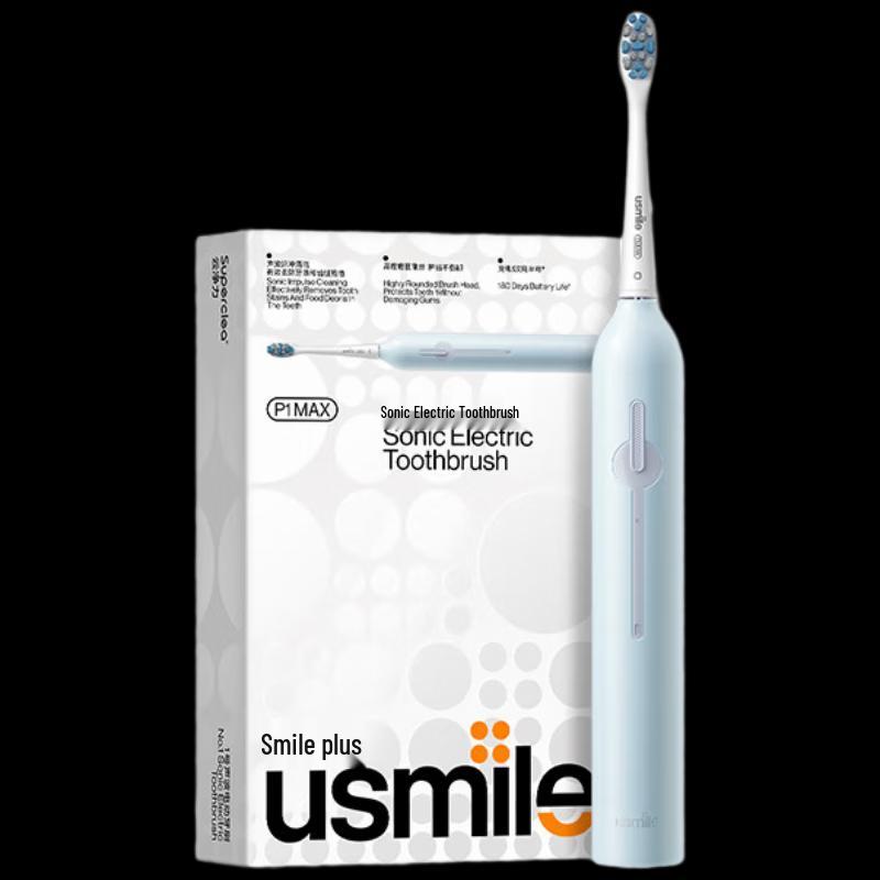 usmile P1MAX Звуковая электрическая зубная щетка вилка CN (адаптер в комплекте)