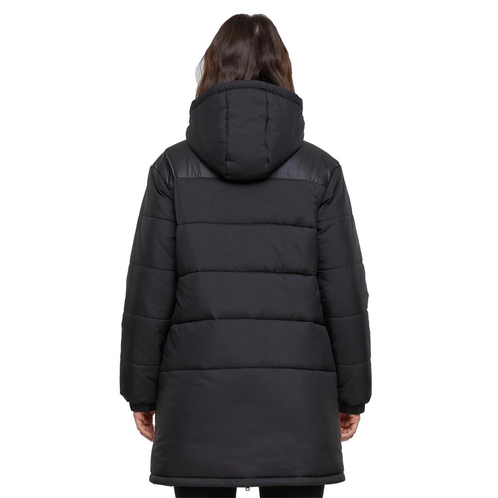 Urban Classics Womens/Ladies Mixed Hooded Puffer Jacket
