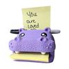 Cartoon Style Desktop Storage Box Hippo Shaped Desktop Storage Organizer  Office Use