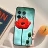 Red Corn Poppy Flower Case For OnePlus 15 13 12 11 13R 12R 10T 8T 13T OnePlus Nord 5 CE 3 2 4 Lite N20 N30 Cover