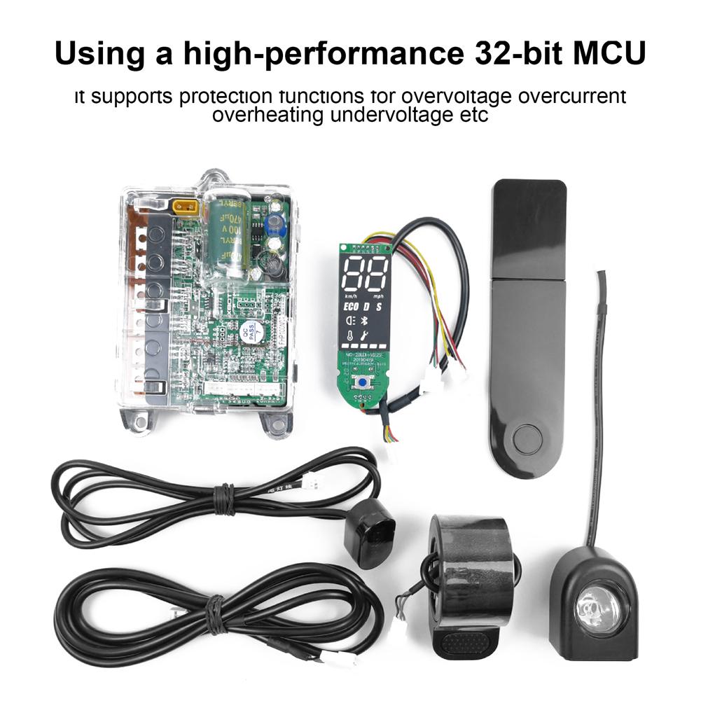 Electric Scooter Motherboard Controller 36V Main Board Controller Digital Display with Front and