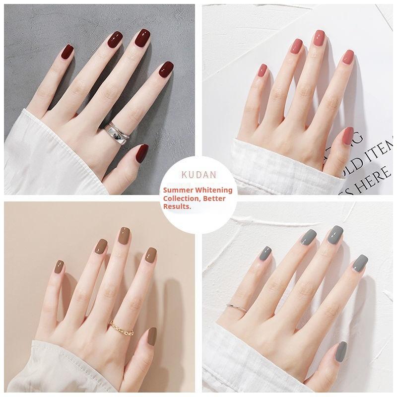 Не требующий сушки лак для ногтей на водной основе, снимающийся пленкой, Здоровый уход за ногтями, Блестящий, Сказочный лак для светлой кожи