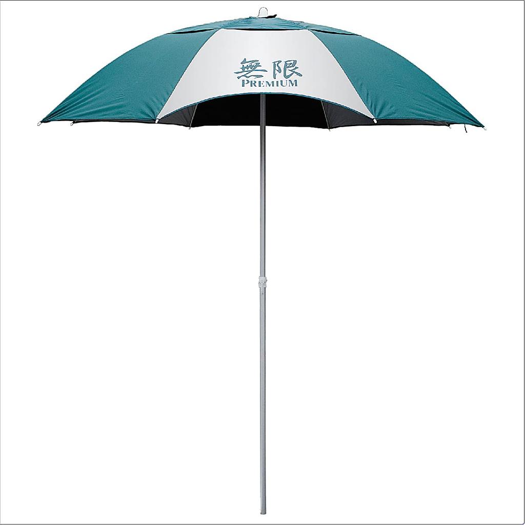 MUGEN PREMIUM Mugen Hera Parasol II, Green, Folded Size 118cm