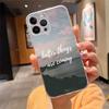 Чехол для телефона для iphone 17 Pro Max Air 17 16 15 14 13 Pro Max 15Plus 15 16 Pro Путешествия Горы Лес Море Пляж цитаты