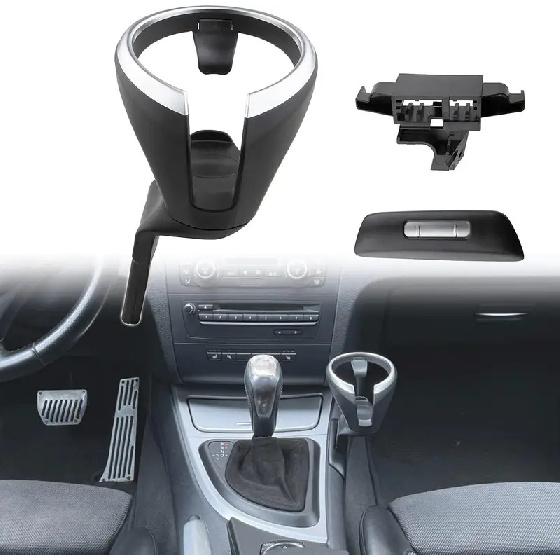 Removable Front Seat Cup Holder for BMW 135i 128i X1 E81 E82 E87 Center Console Drink Holder Kit 51160443082 51169144632