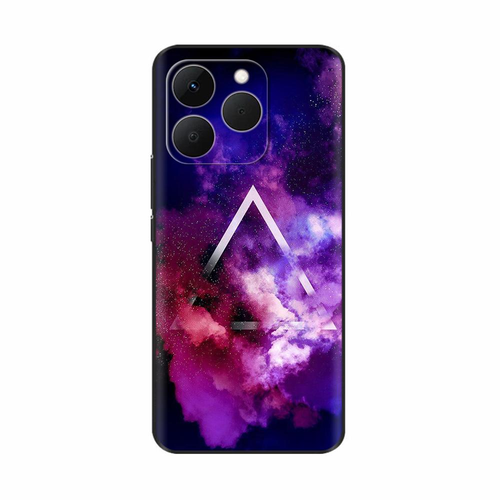 Для Realme 15T 5G Чехол Мягкий Силиконовый Бампер Мультяшный Цветок Череп Рисунок Задняя Крышка Для Oppo Realme 15T 15 T Чехлы Для Телефона Funda